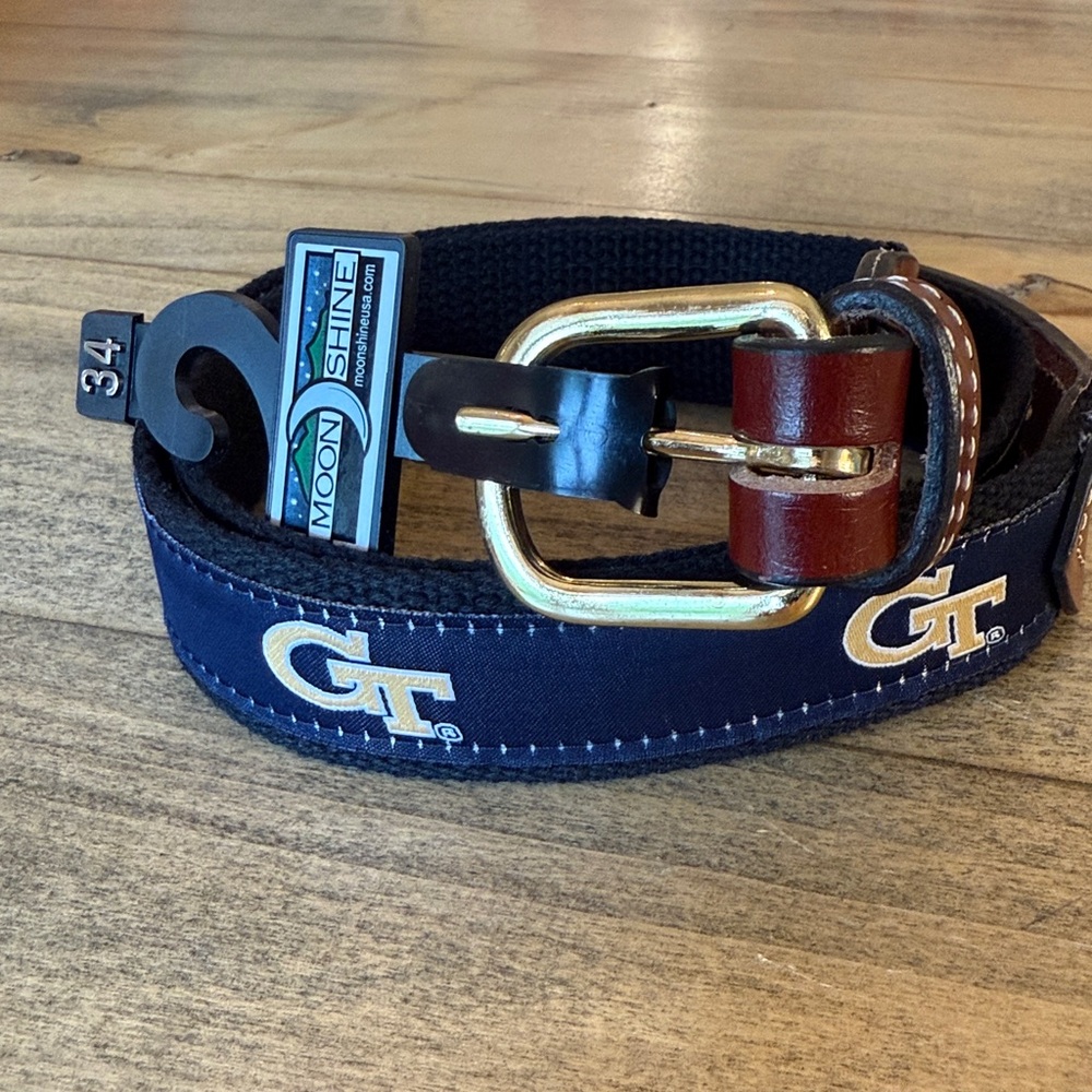 Georgia Tech Moonshine Collegiate Collection Belt